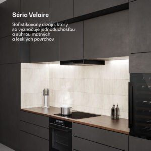 Klarstein Velaire indukčná varná doska + Velaire vstavaná rúra + Velaire teleskopický odsávač | 60 cm